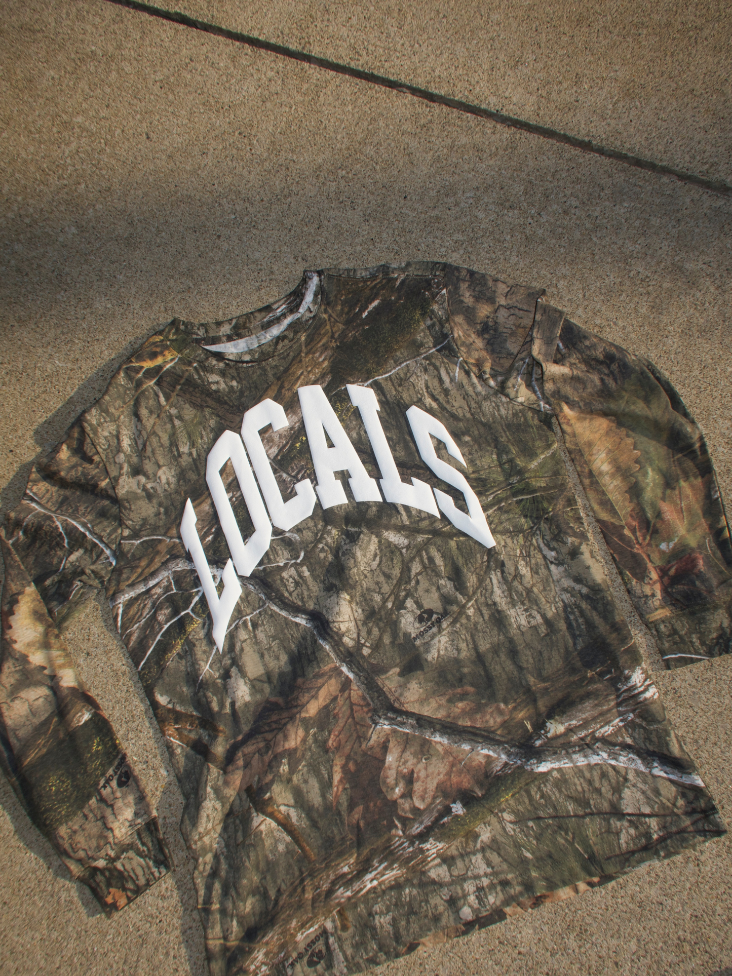 LOCALS WHITE CAMO LONG SLEEVE