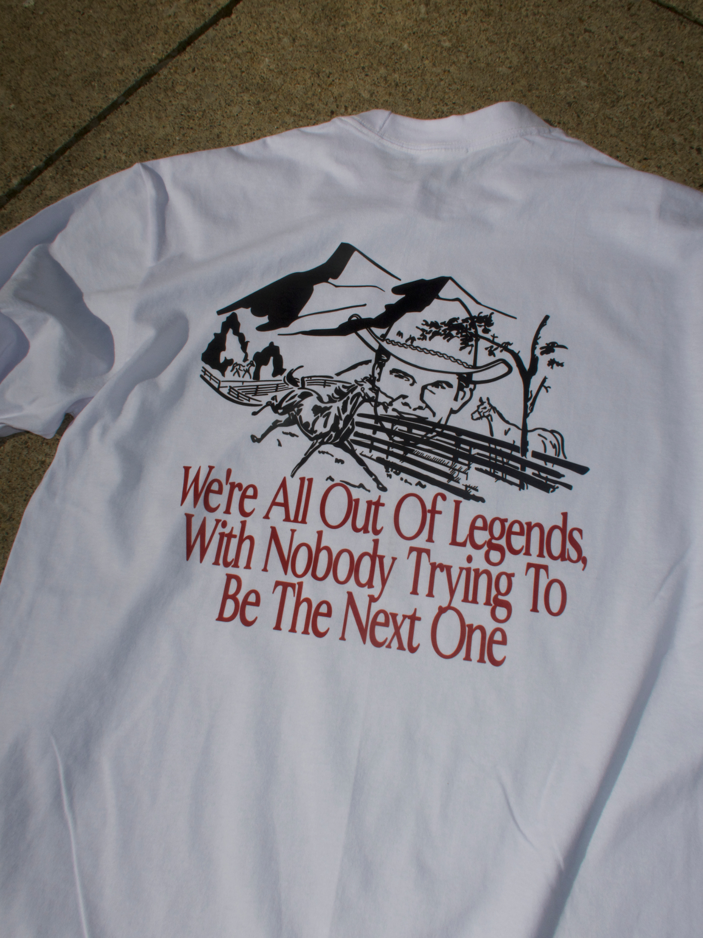 WE'RE ALL OUT OF LEGENDS LONG SLEEVE