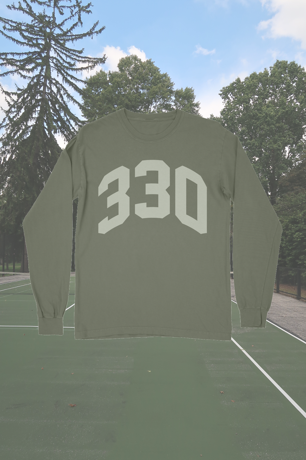 330 Hemp + Olive Long Sleeve