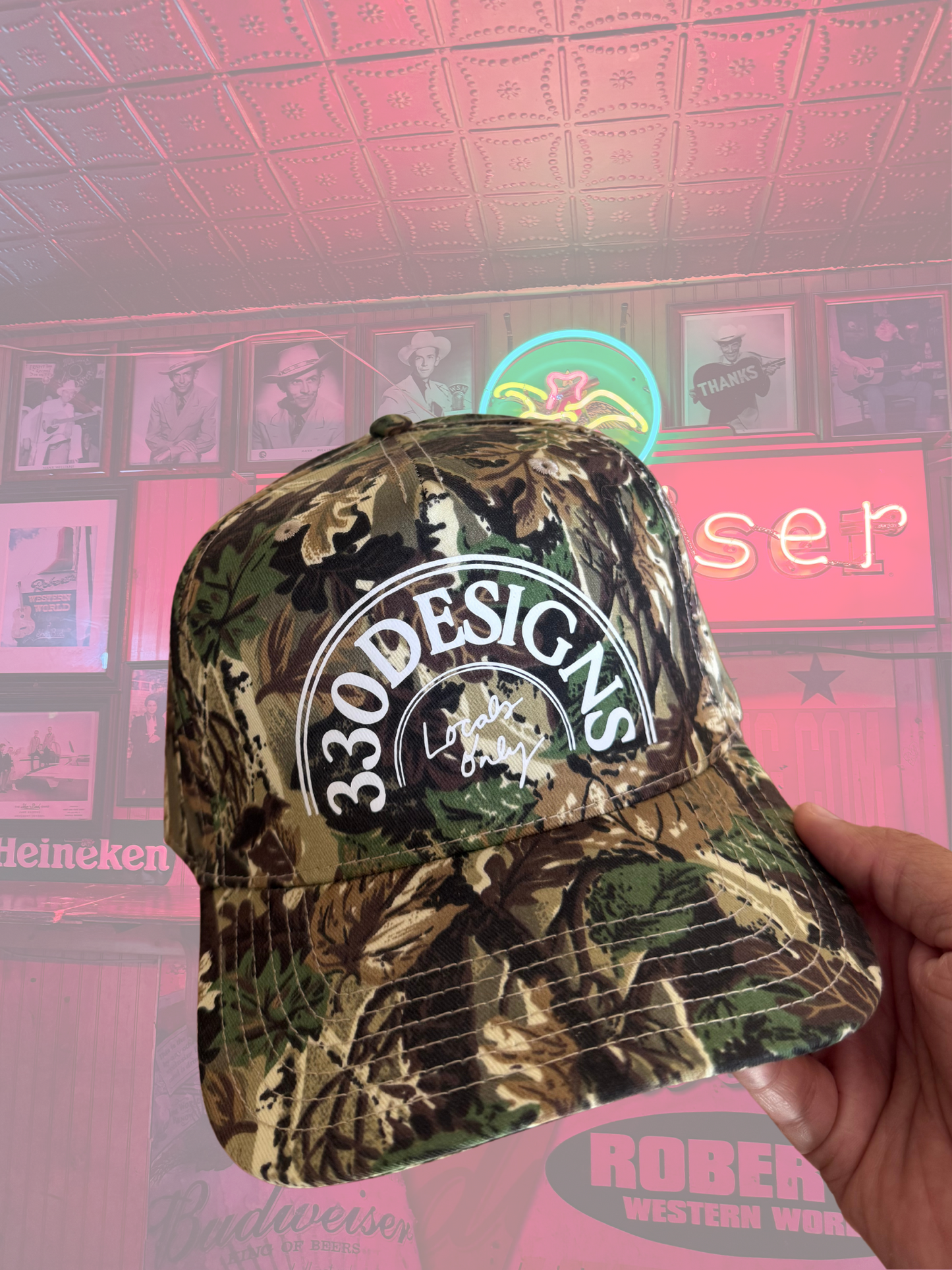 330 MATCHMADE CAMO HAT