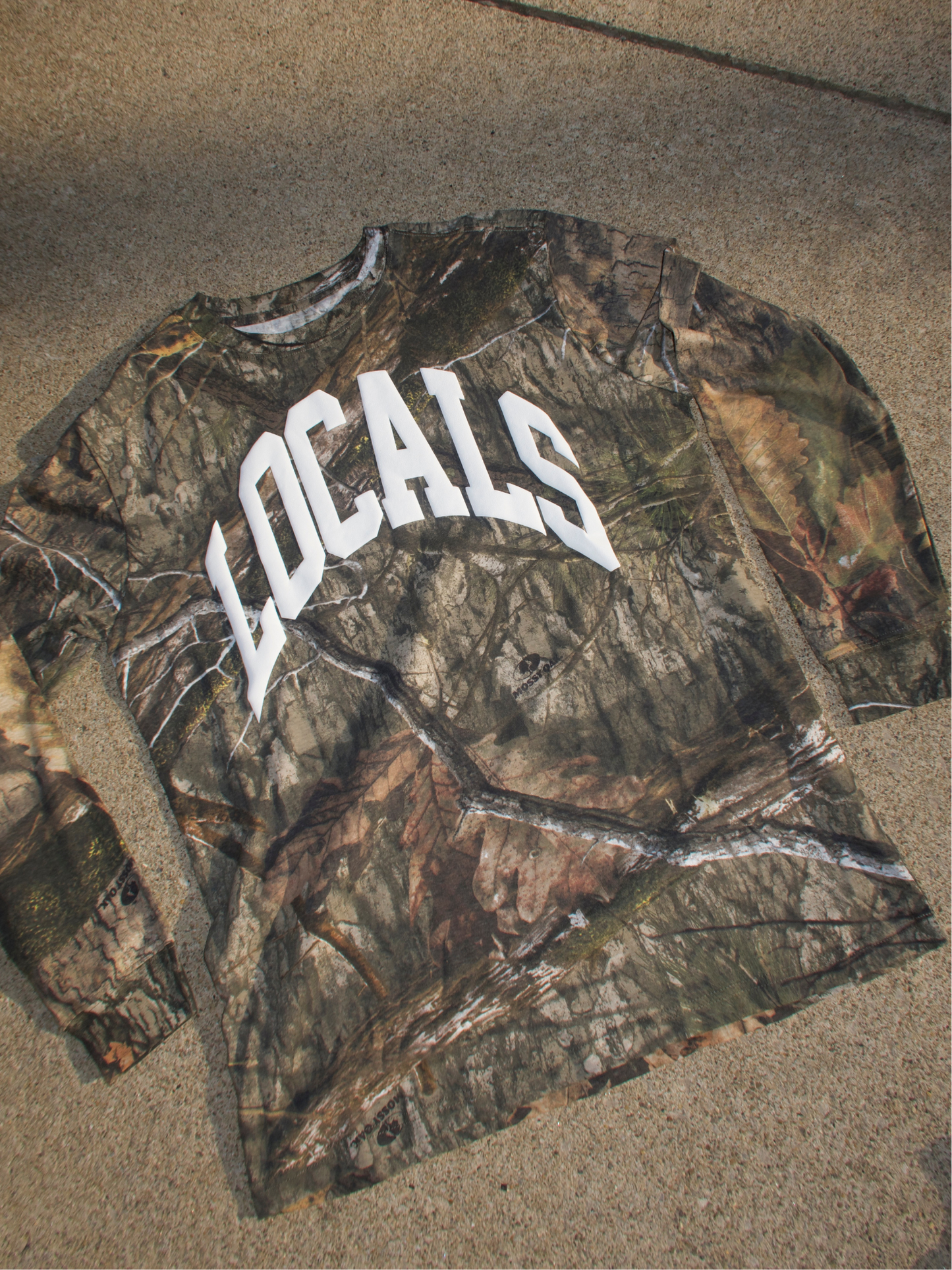 LOCALS WHITE CAMO LONG SLEEVE