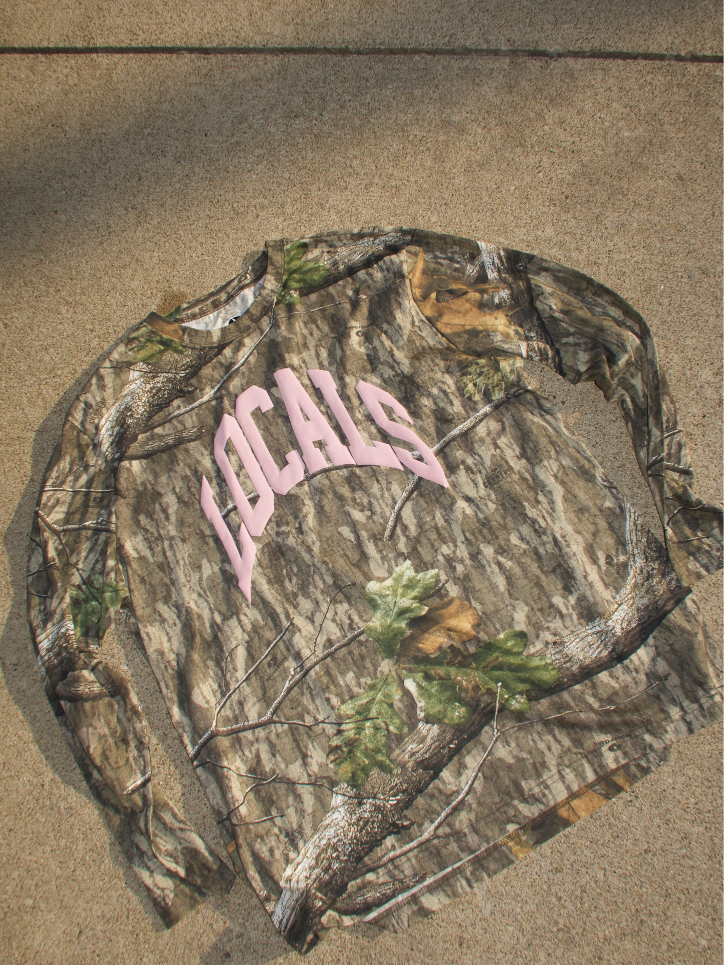 LOCALS PINK & CAMO LONG SLEEVE
