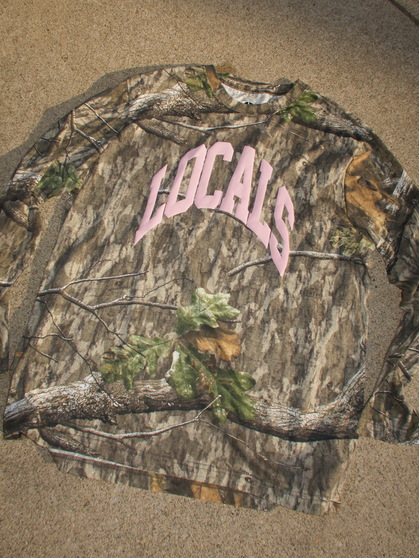 LOCALS PINK & CAMO LONG SLEEVE