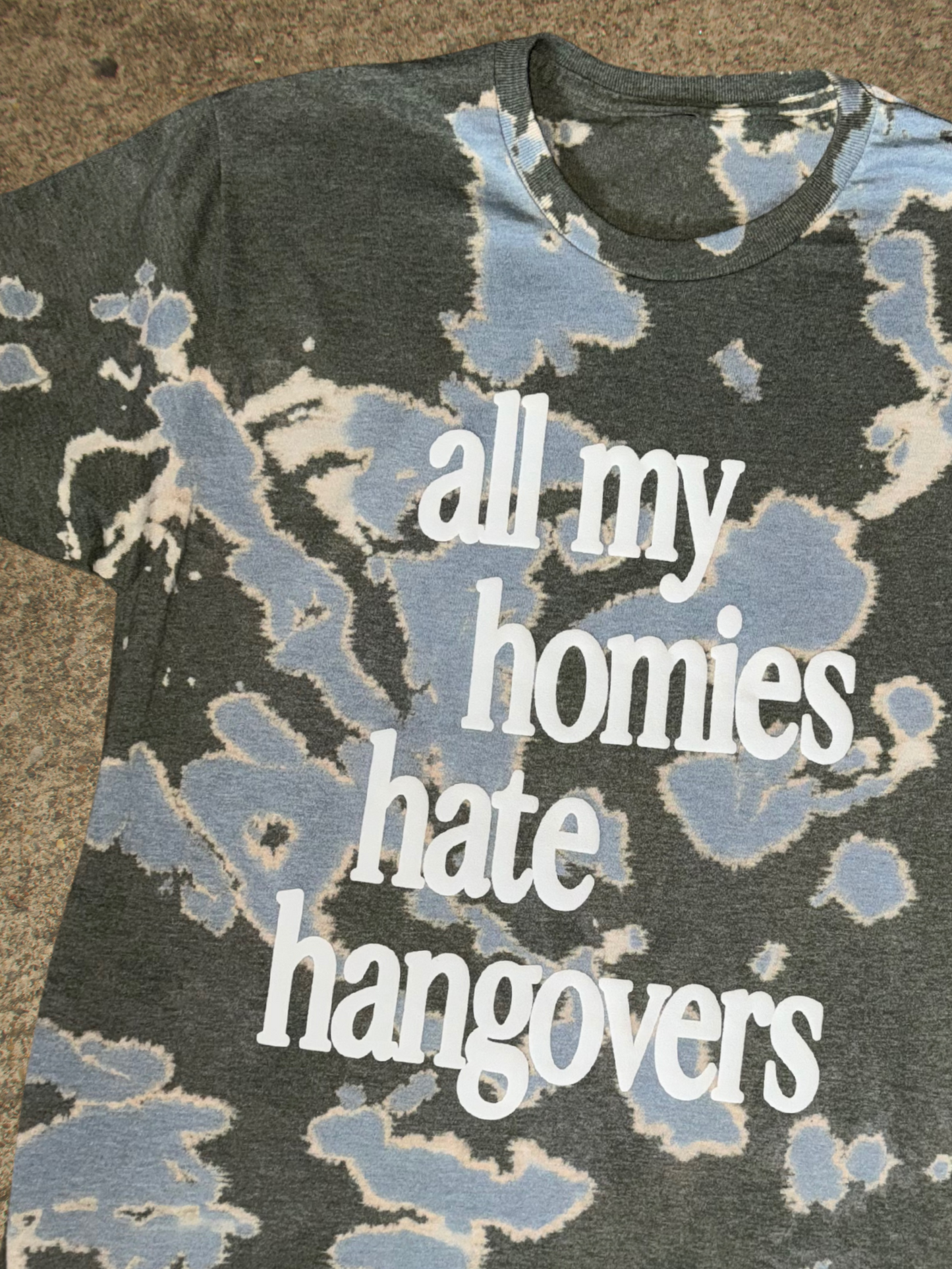 ALL MY HOMIES HATE HANGOVERS WASHED TEE