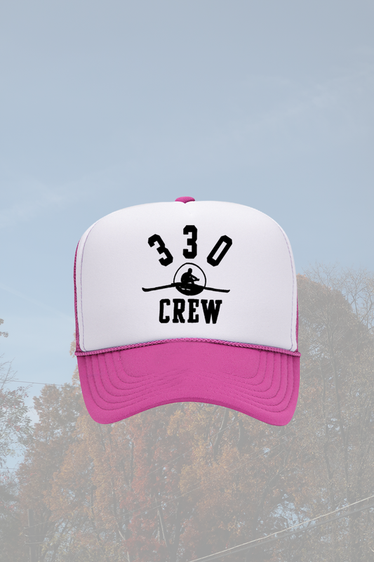 330 Crew Pink & White Trucker Hat