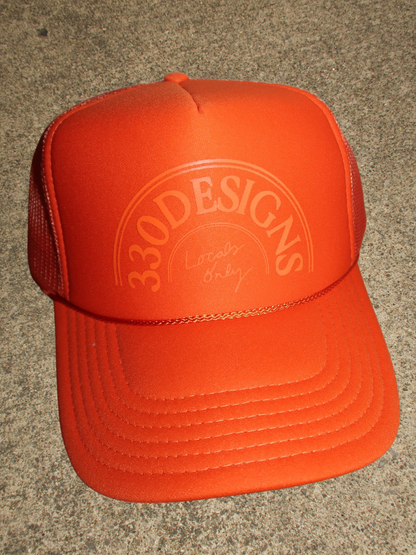 330 MATCHMADE ORANGE FOAM TRUCKER