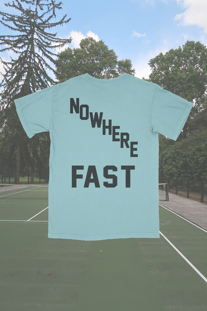 NOWHERE FAST  Chalky Mint Garment Dyed Tee