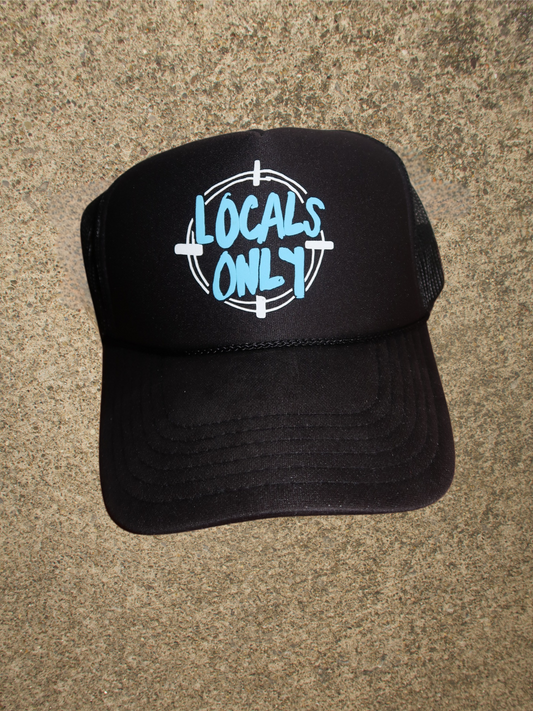 LOCALS ONLY Bullseye Foam Trucker Hat