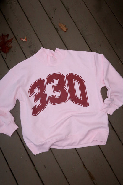 330 ROSE MOCK NECK
