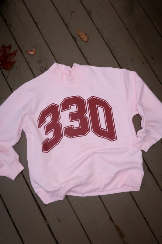 330 ROSE MOCK NECK