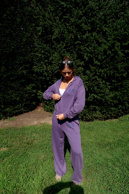 330 Heritage Purple Zip Up