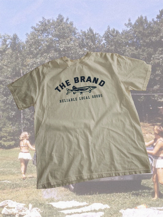 THE BRAND SARDINE BUTTER GARMENT TEE