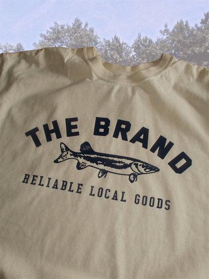 THE BRAND SARDINE BUTTER GARMENT TEE