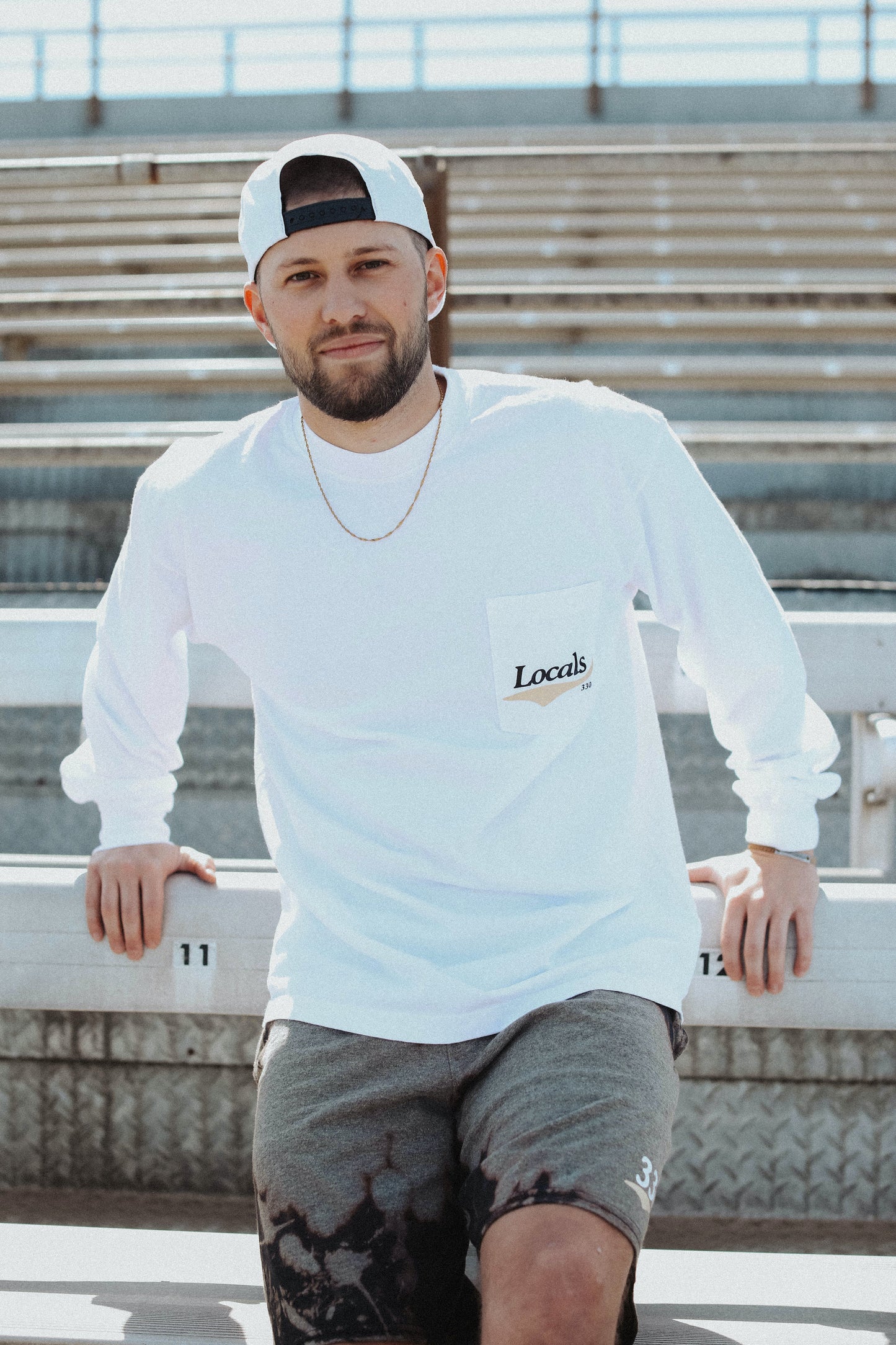 "Locals" Campaign Pocket Long Sleeve